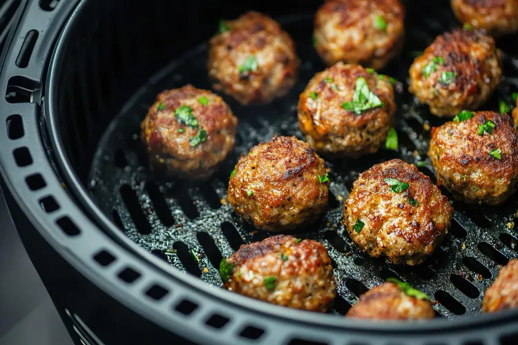 Air Fryer Meatballs
