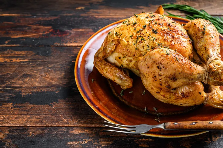 Rosemary Roast Chicken with Lemon and Garlic