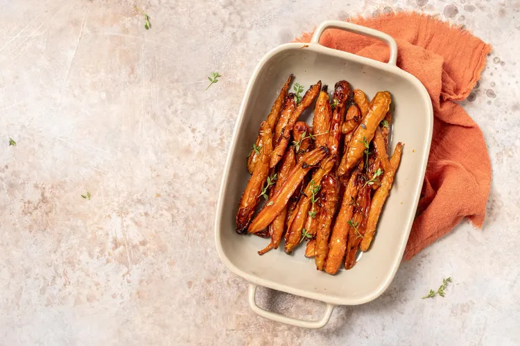 Thyme Honey Roasted Carrots