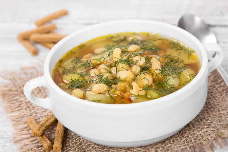 Fennel Frond and White Bean Soup