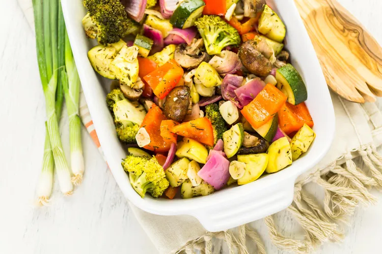 Roasted Vegetables With Oregano: A Base Method for Any Vegetable